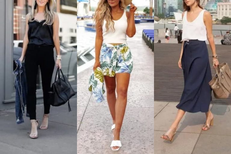 Lindos Outfits con blusas sin mangas para que te veas Genial