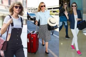 Outfit para viajar como una celebridad