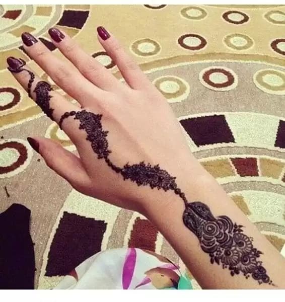 henna único