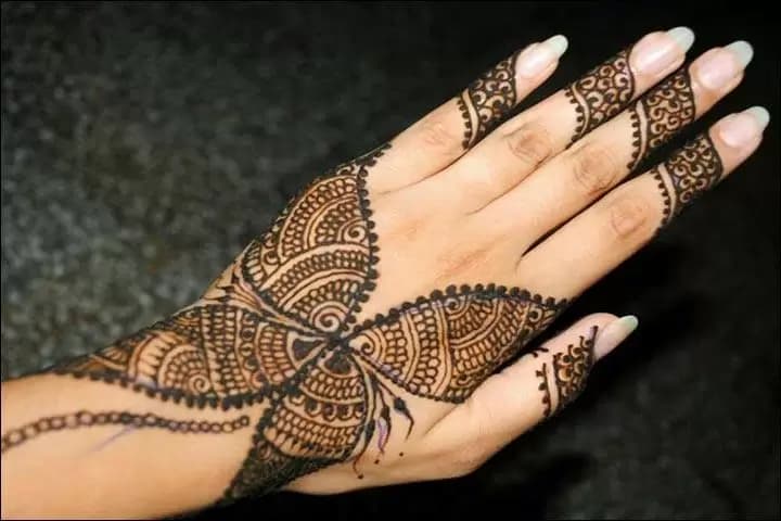 mariposas de henna