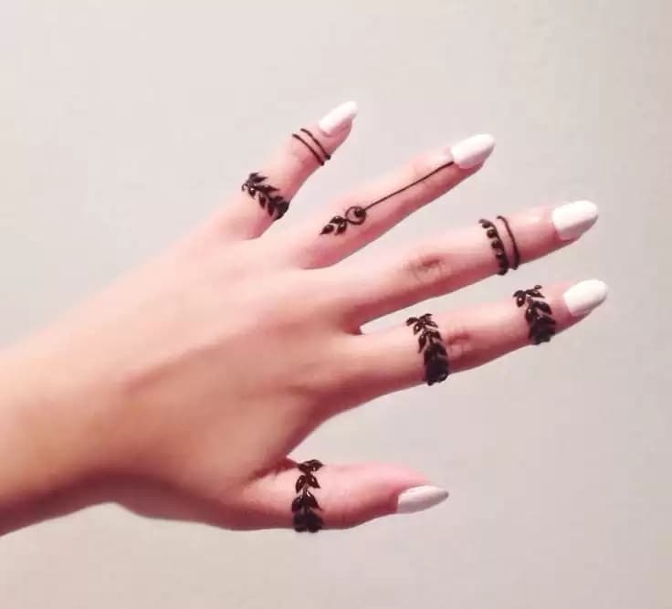 anillo de henna