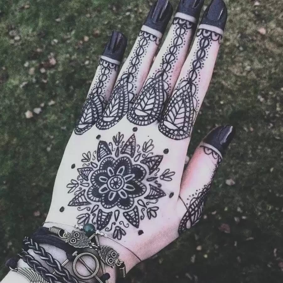 henna negra para Eid